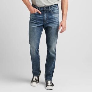 Silver Men’s relaxed tapered leg EDDIE denim, BNWT
